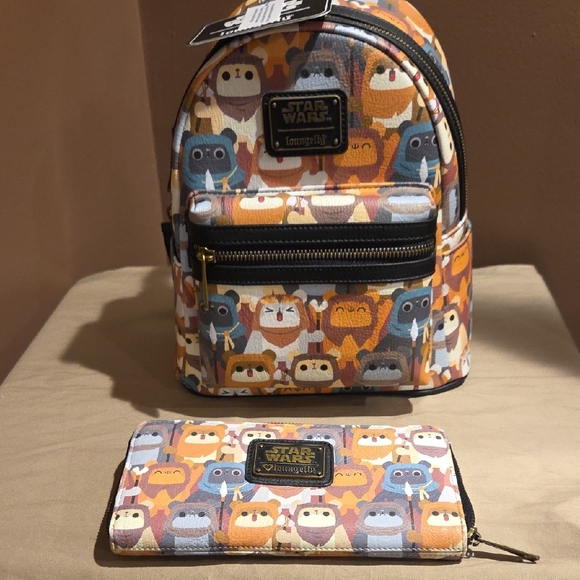 Loungefly Handbags - Star Wars Loungefly Kids Backpack and Wallet Set - Multicolor